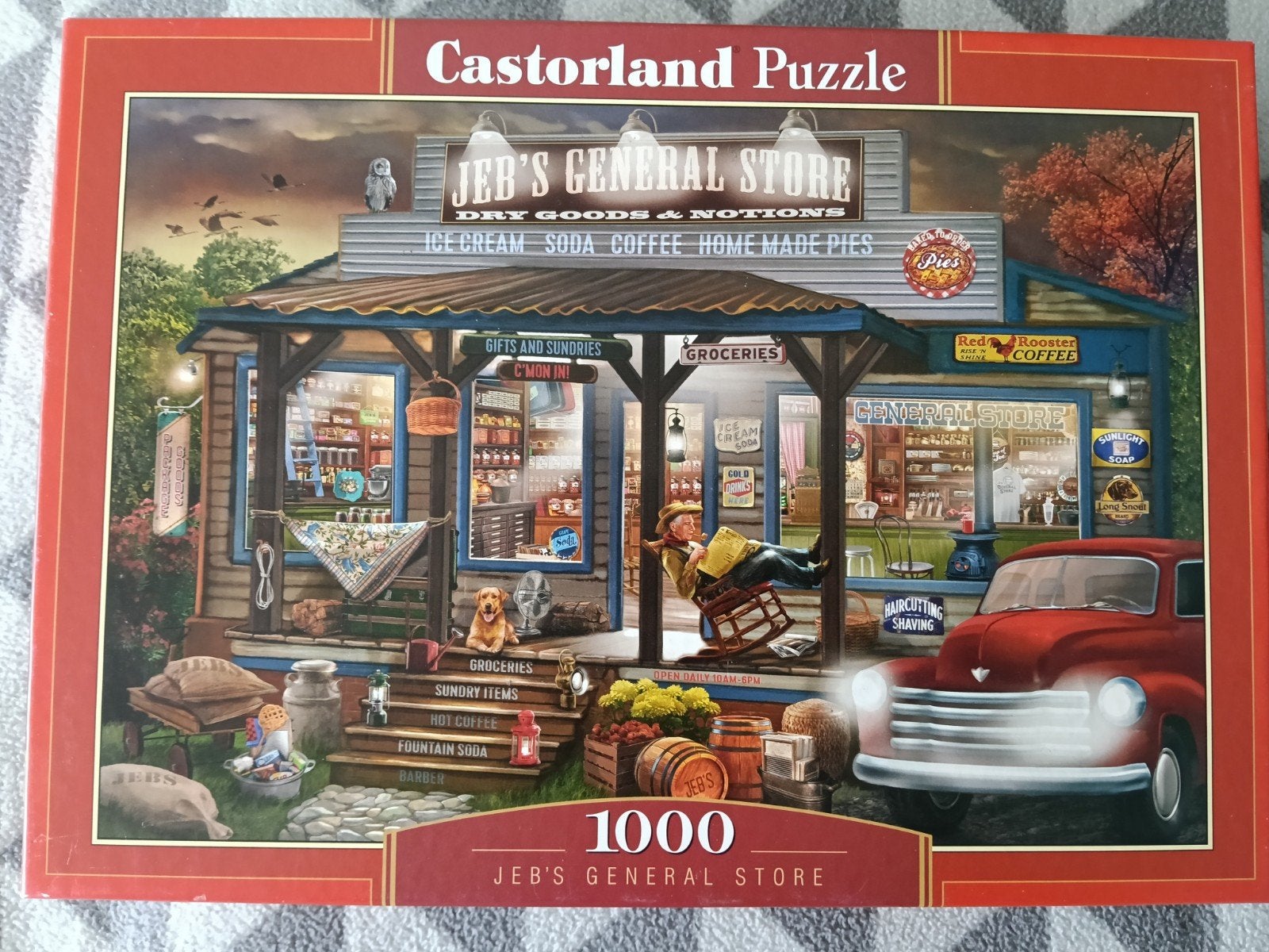 puzzel 1000 stukjes, Hobby en Vrije tijd, Ophalen, 500 t/m 1500 stukjes, Zo goed als nieuw, Legpuzzel