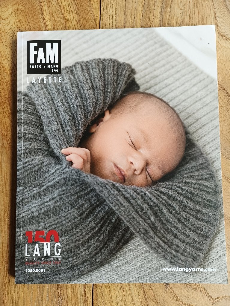 Lang Yarns FAM 246 Breiboek, breien Baby - kind tot 4 jaar, Ophalen of Verzenden, Zo goed als nieuw, Breien en Haken, Lang Yarns