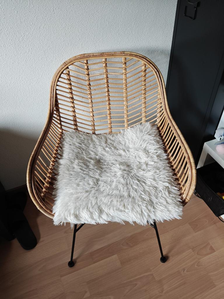 Stoel, Huis en Inrichting, Stoelen, Ophalen of Verzenden, Gebruikt, Bruin, Eén
