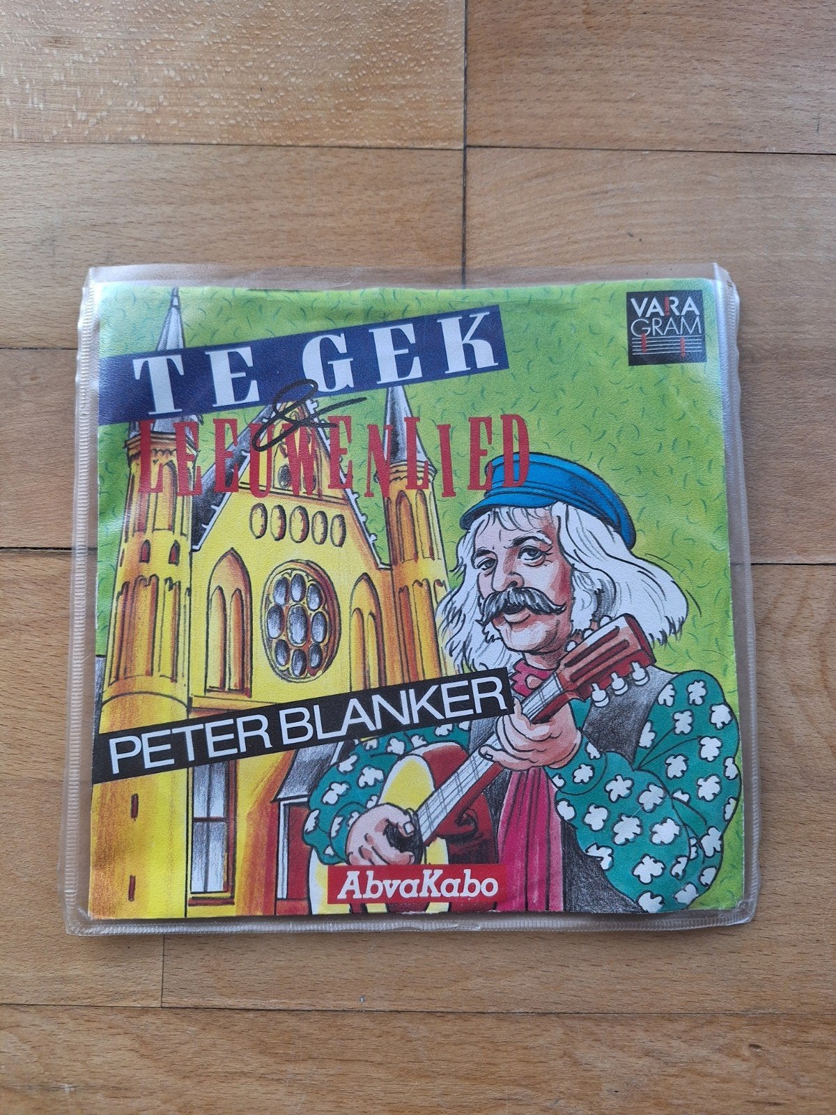 Peter Blanker - Te Gek! / Leeuwenlied (Vinyl Single), Cd's en Dvd's, Gebruikt, 7 inch, Ophalen of Verzenden, EP