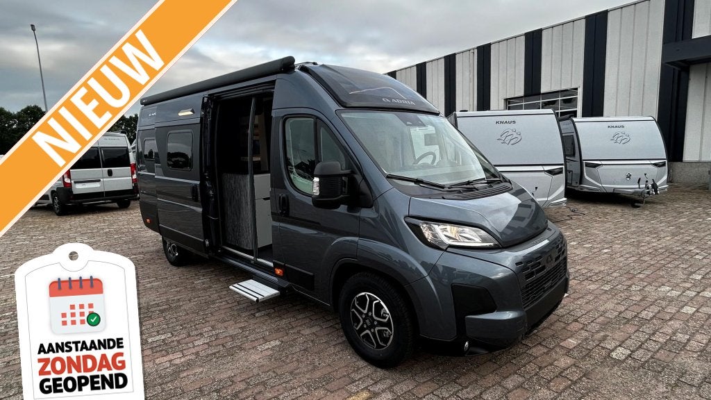 Adria Twin Supreme 640 SLB 2027 Bekleding Leer, Automaat, Buscamper of Camperbus, Fiat, Tot en met 2