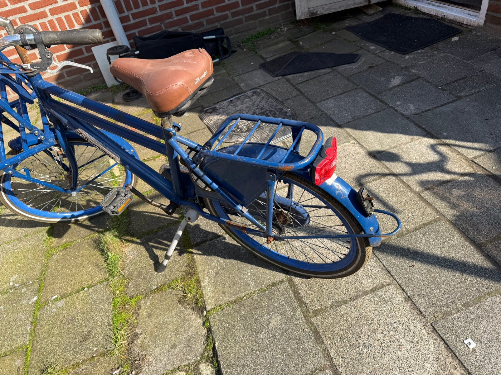 Kinder fietsje, Fietsen en Brommers, Ophalen, Gebruikt, Terugtraprem, 20 inch of meer