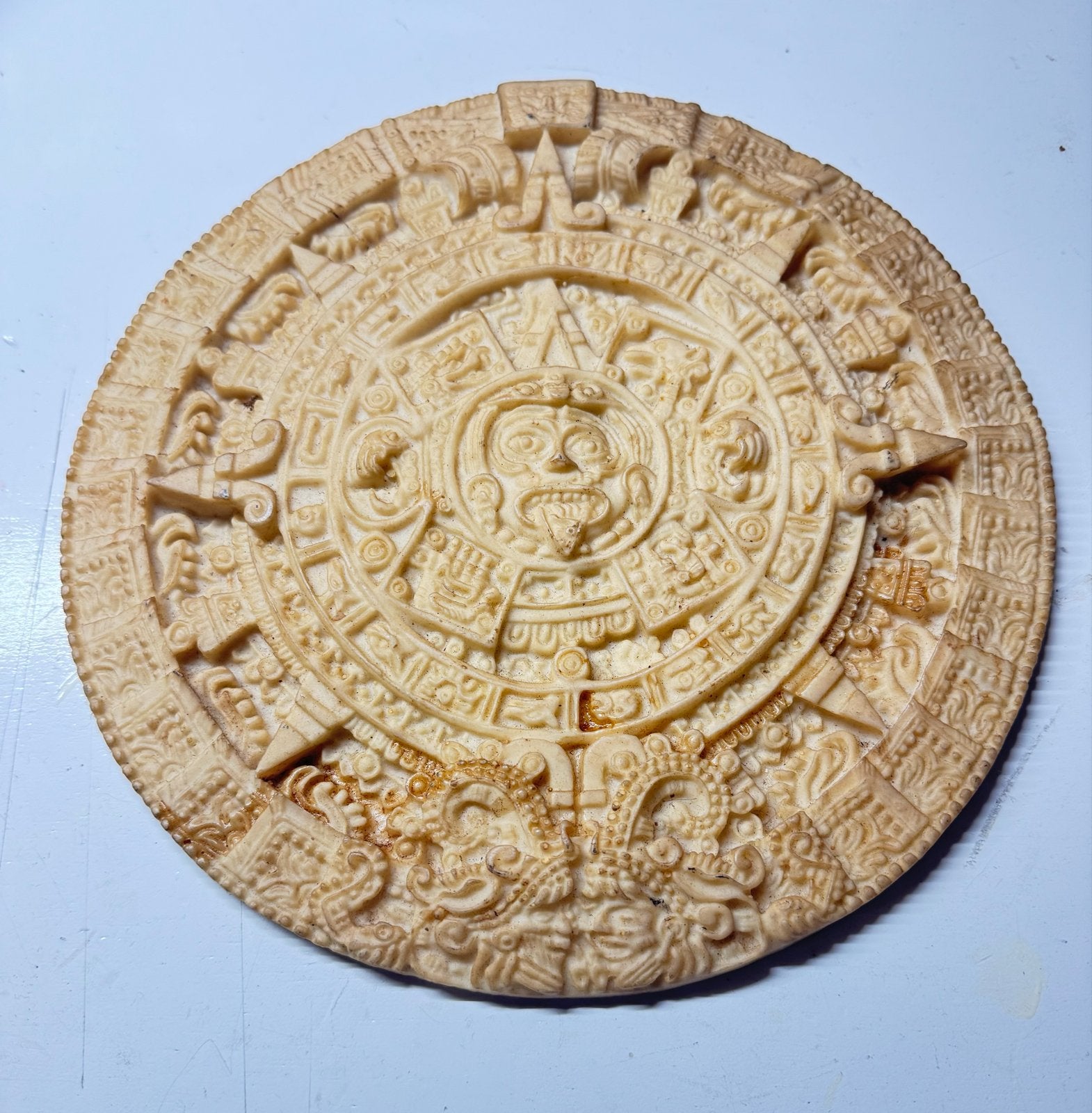 Azteekse Kalender Steen Replica - Decoratief, Ophalen of Verzenden