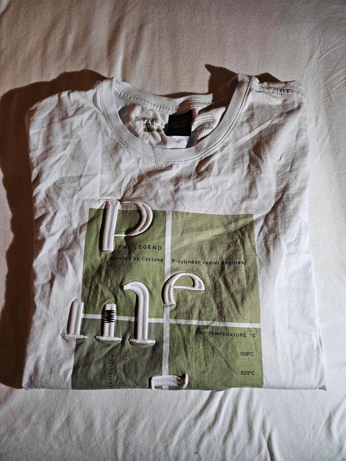 PME Legend T-shirt XXL - Zo goed als nieuw, Kleding | Heren, Wit, Overige maten, Ophalen of Verzenden, Zo goed als nieuw