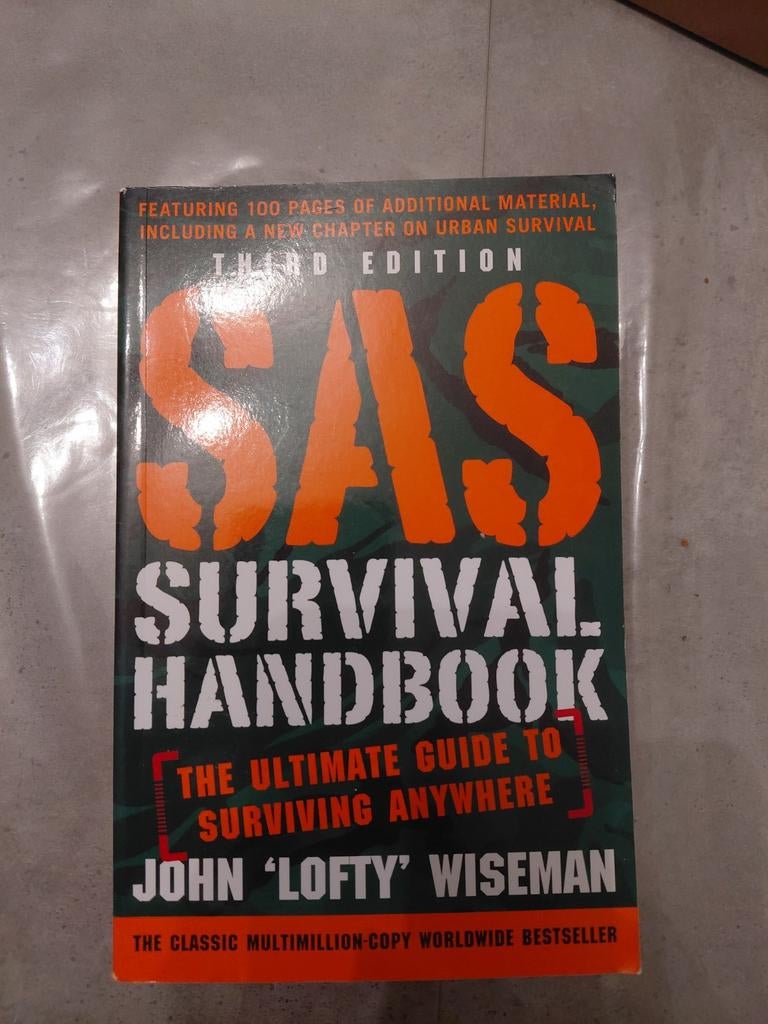 SAS Survival Handbook - John 'Lofty' Wiseman (Nieuw), Boeken, Ophalen, Nieuw, John 'Lofty' Wiseman