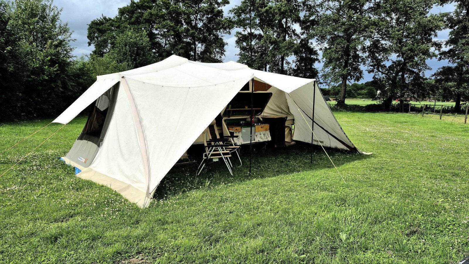 Holtkamper Flyer Expedition vouwwagen, Beige, Ophalen of Verzenden, Aanwezig, Holtkamper