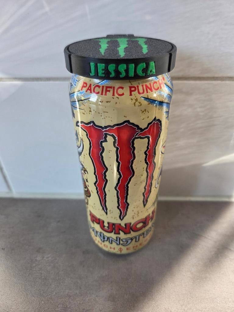 Gepersonaliseerd deksel voor Monster Energy blik, Ophalen of Verzenden, Nieuw