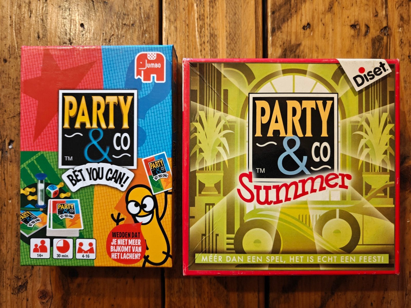 2 X Party & Co kaartspel., Ophalen of Verzenden, Jumbo., NVT., NVT.