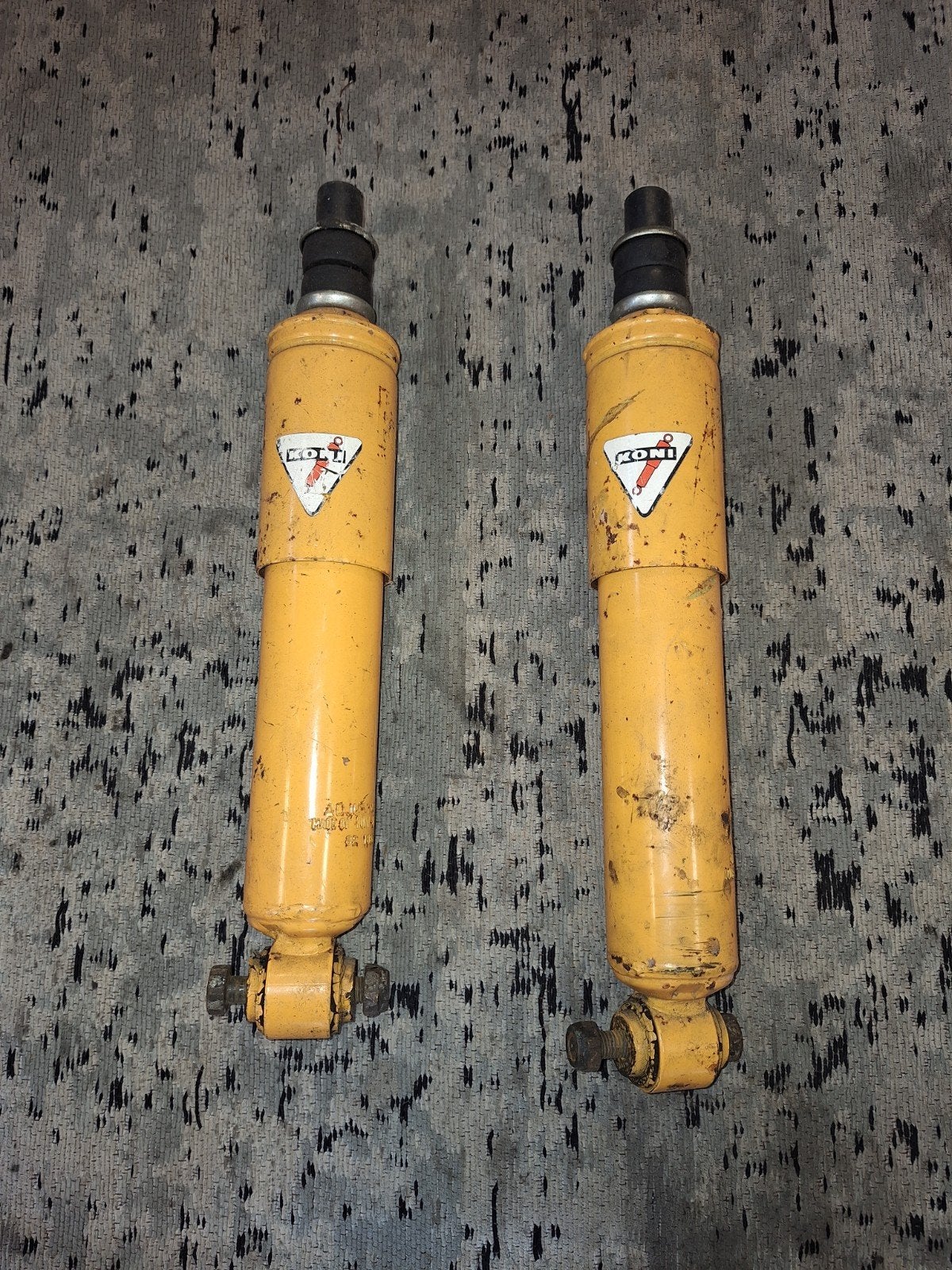 2 opel oltimer voor schokbrekers van koni, Ophalen of Verzenden, Gebruikt, Opel