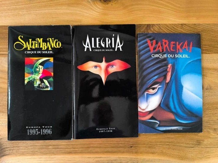 Cirque du Soleil Programma boeken, Ophalen of Verzenden, Zo goed als nieuw, Catalogus