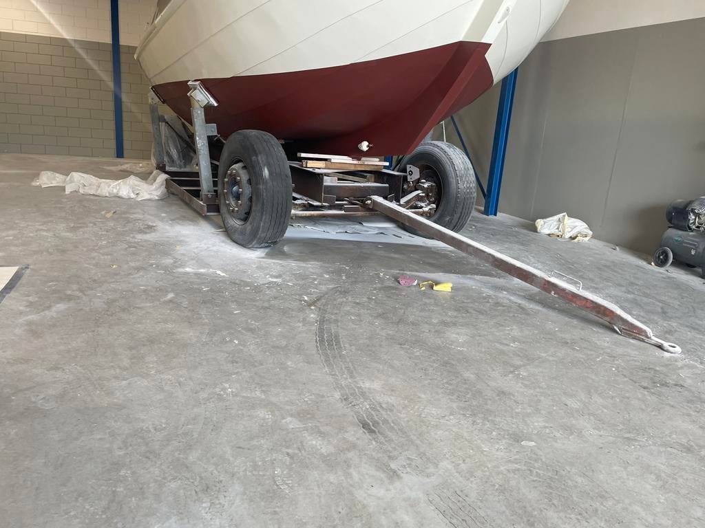 boottrailer, Watersport en Boten, Boottrailers, Ophalen, Gebruikt, 9 meter of meer, Overige typen