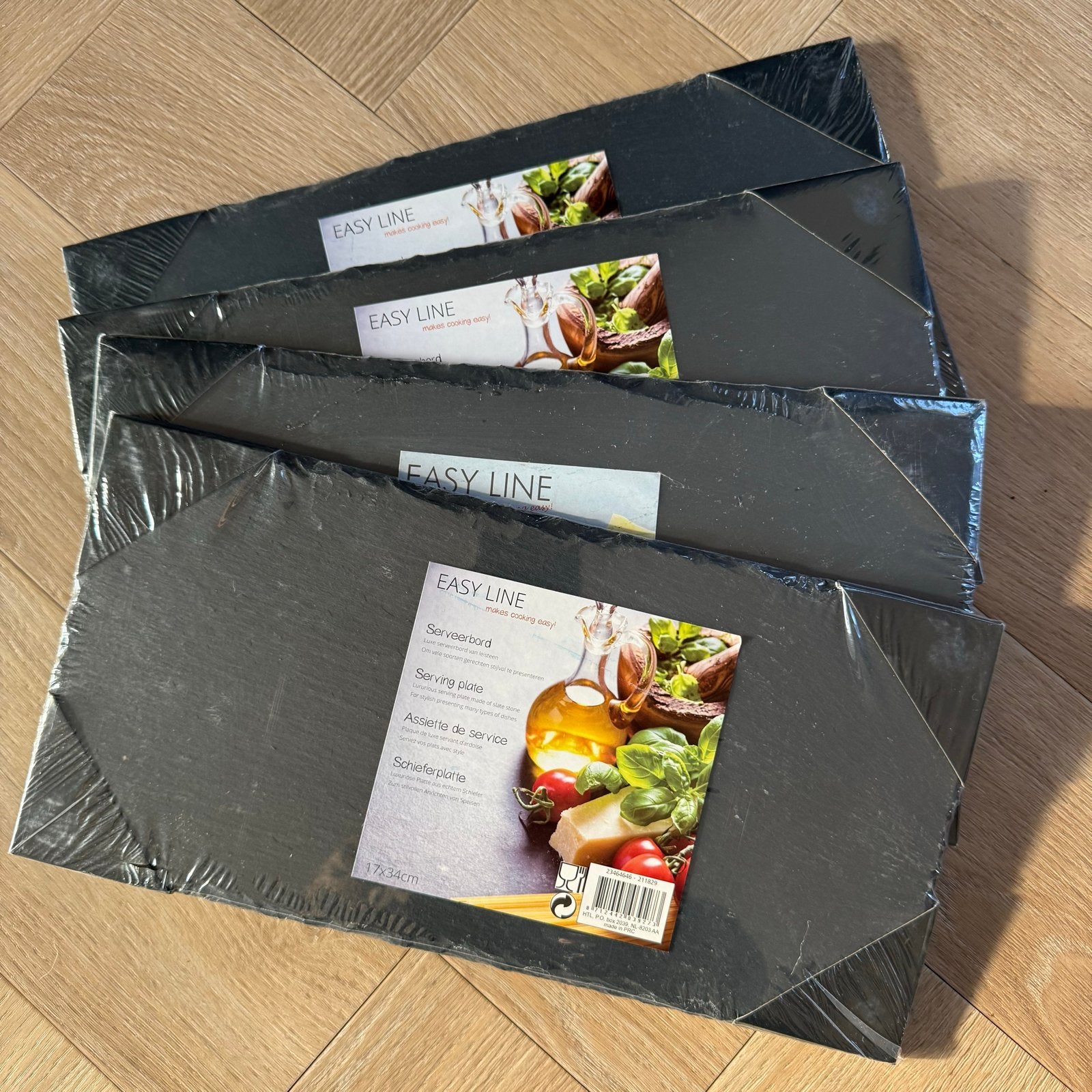 Easy Line Serveerplank Leisteen 17x34cm - Nieuw, Huis en Inrichting, Keuken | Servies, Nieuw, Overige typen, Overige materialen