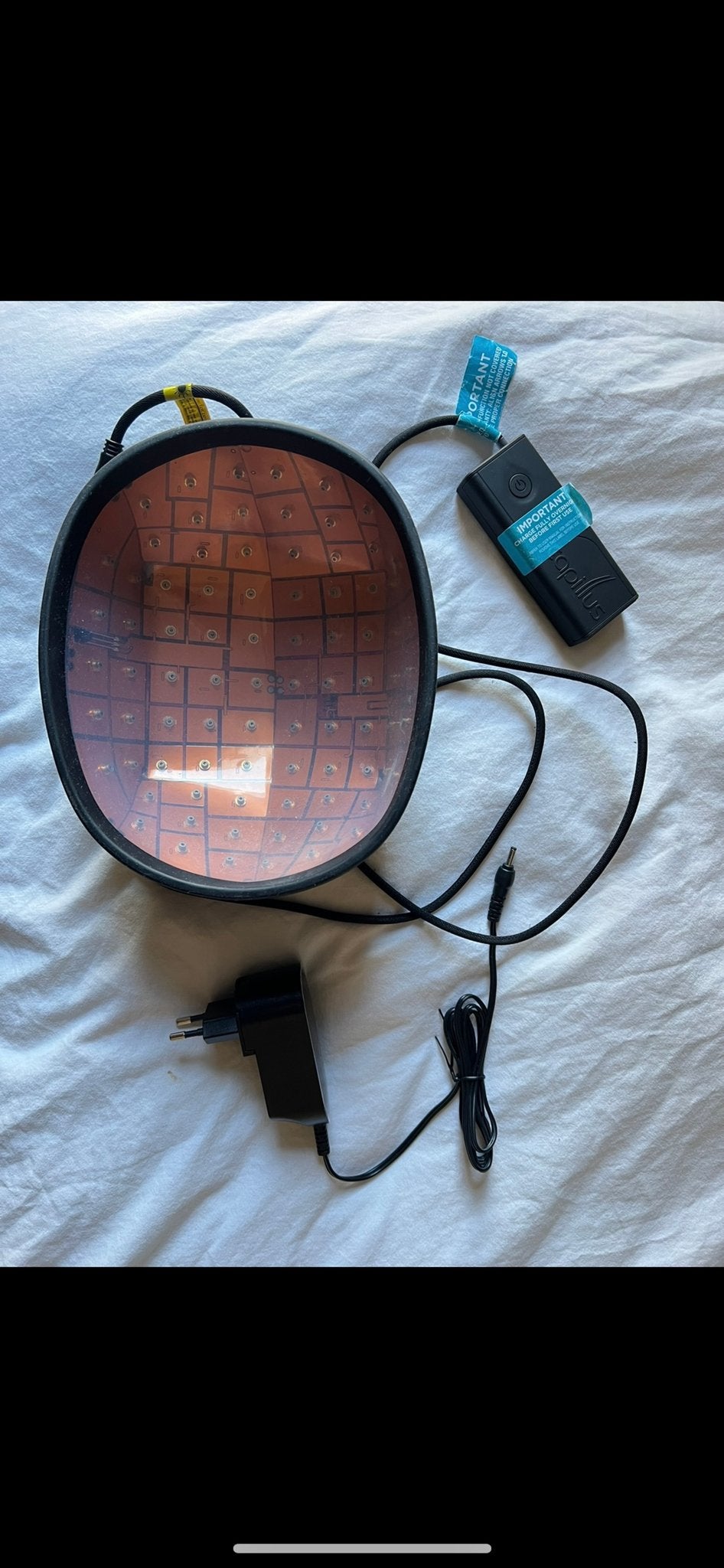 Capillus Ultra red light Laser Cap voor Haargroei, Ophalen of Verzenden, Zo goed als nieuw, Haarverzorging