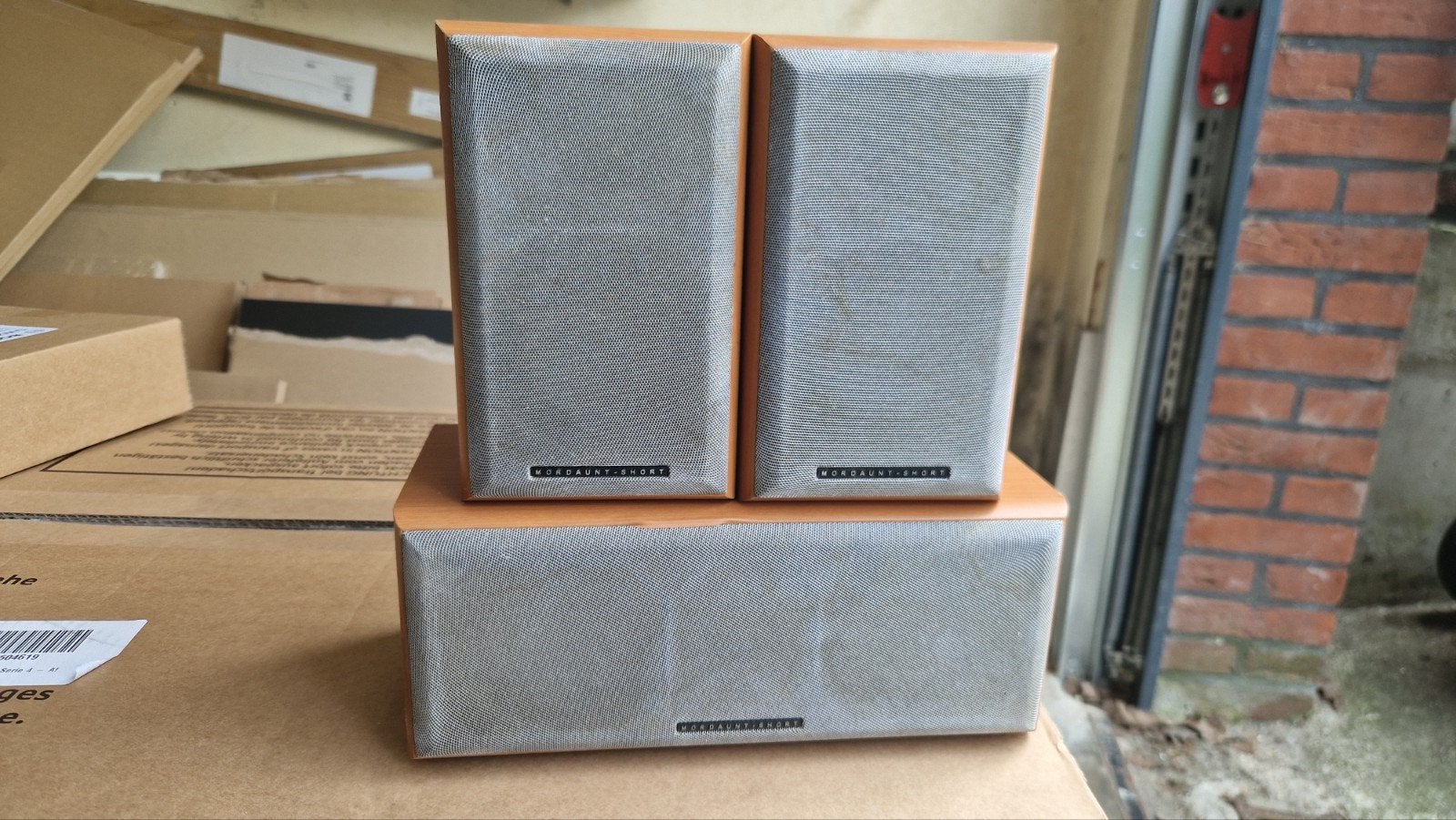Mordaunt-Short MS302 (2x) en MS304 Luidsprekers Set