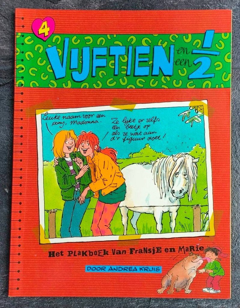 Vijftien en een 1/2 nr.4, Boeken, Stripboeken, Andrea Kruis, Eén stripboek, Ophalen of Verzenden, Zo goed als nieuw