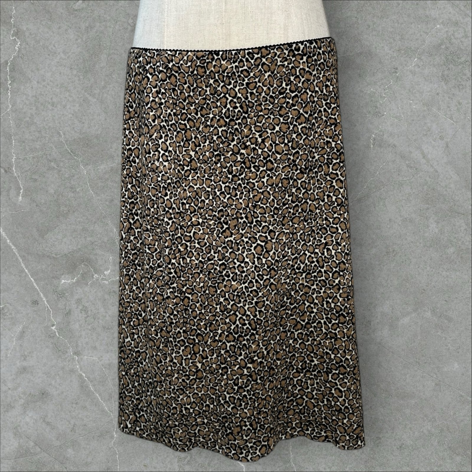 Marc Cain Luipaardprint Rok - Maat M, Maat 38/40 (M), Meerkleurig, Ophalen of Verzenden, Zo goed als nieuw