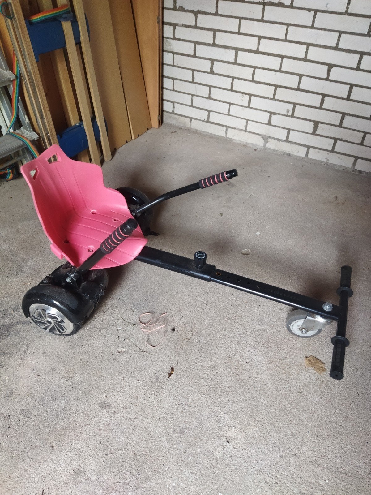 Hoverboard met Kart, Kinderen en Baby's, Speelgoed | Buiten | Voertuigen en Loopfietsen, Ophalen, Gebruikt, Overige typen