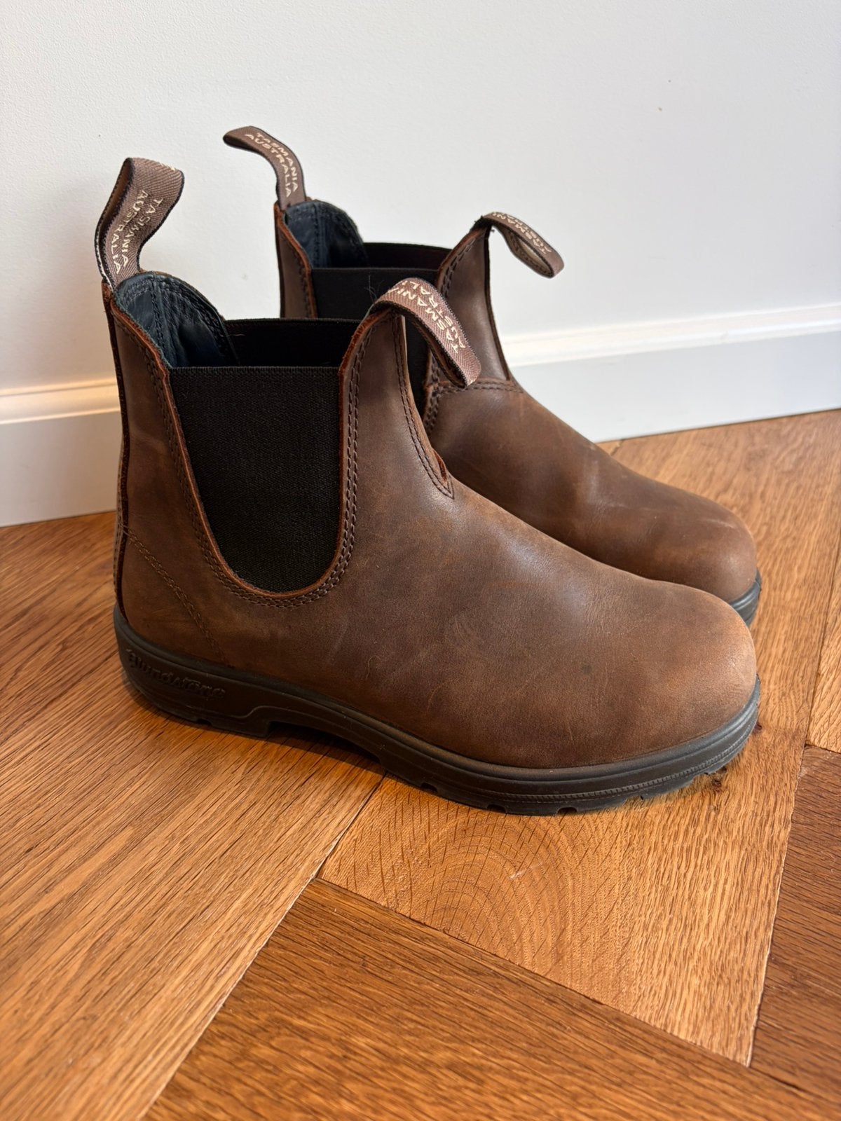 Blundstone bruine laarsjes maat 4,5, Kleding | Heren, Schoenen, Bruin, Boots, Ophalen of Verzenden, Zo goed als nieuw