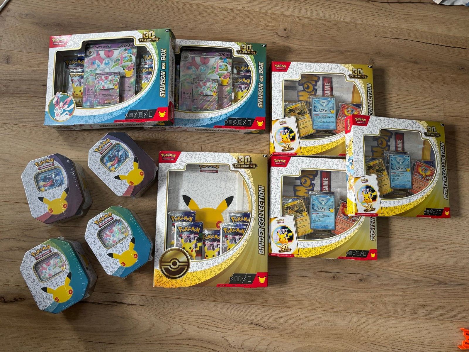 Pokémon Celebrations Collectie: Tins, EX Boxen, Binder, Post, Ophalen, Nieuw