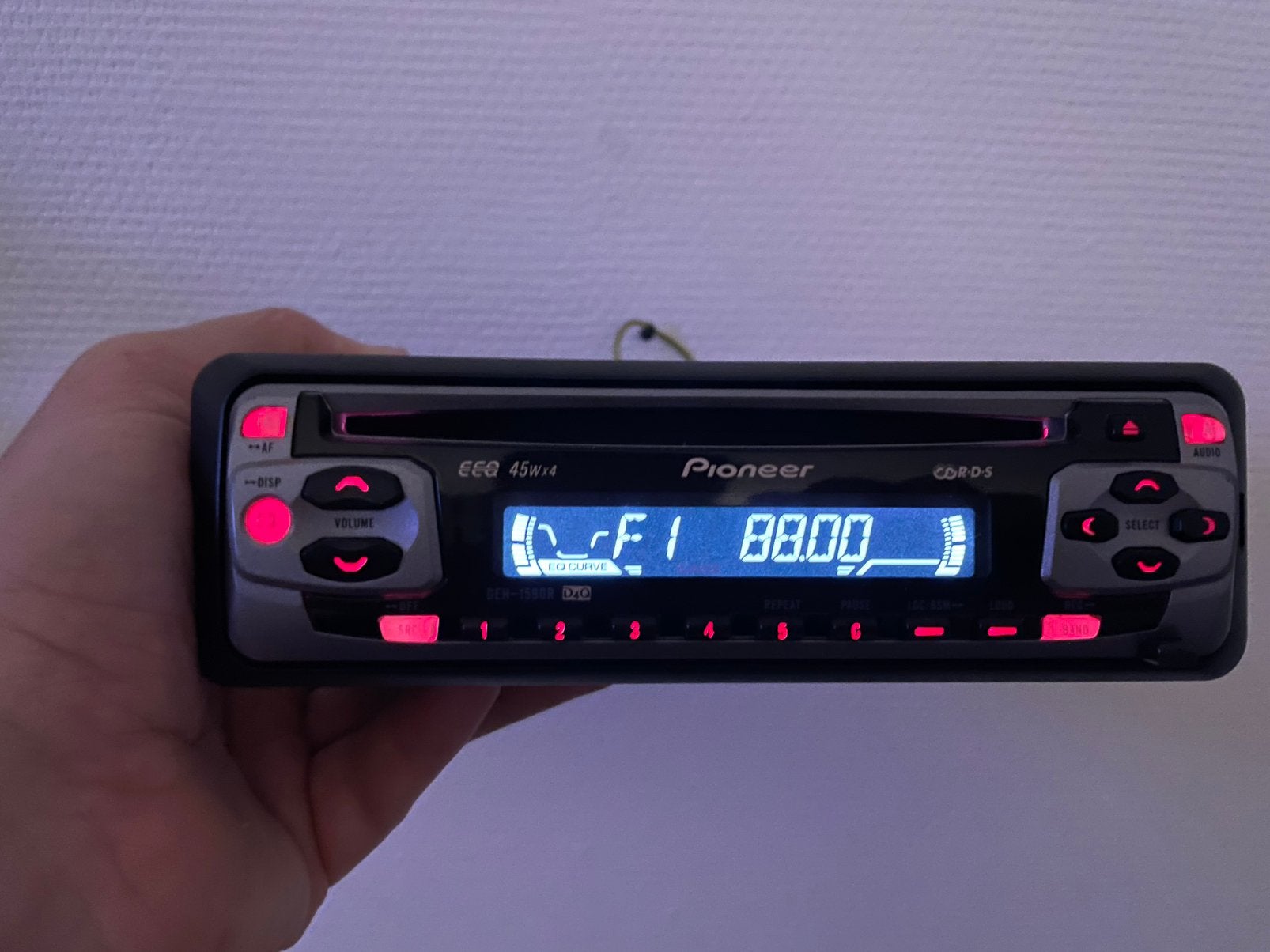 Frontje / front panel van Pioneer DEH-1590R, Ophalen of Verzenden, Zo goed als nieuw