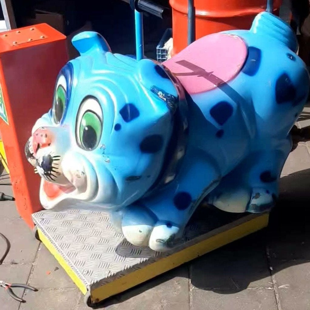 Kiddy rides werkend/hobbelen op knopje, Ophalen, Gebruikt