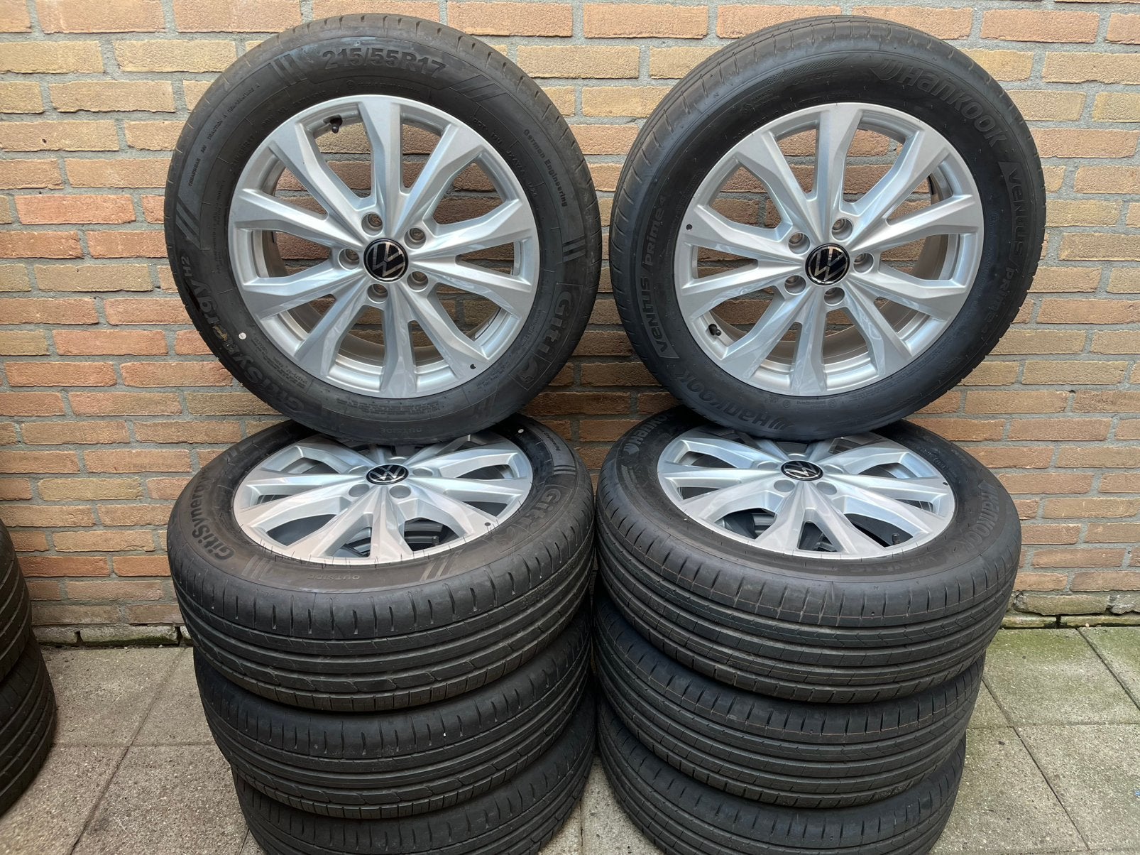 Nieuwe 17 “ orig. Vw Caddy T-Roc touran passat Hankook zomer, Auto-onderdelen, Banden en Velgen, Banden en Velgen, Nieuw, 17 inch