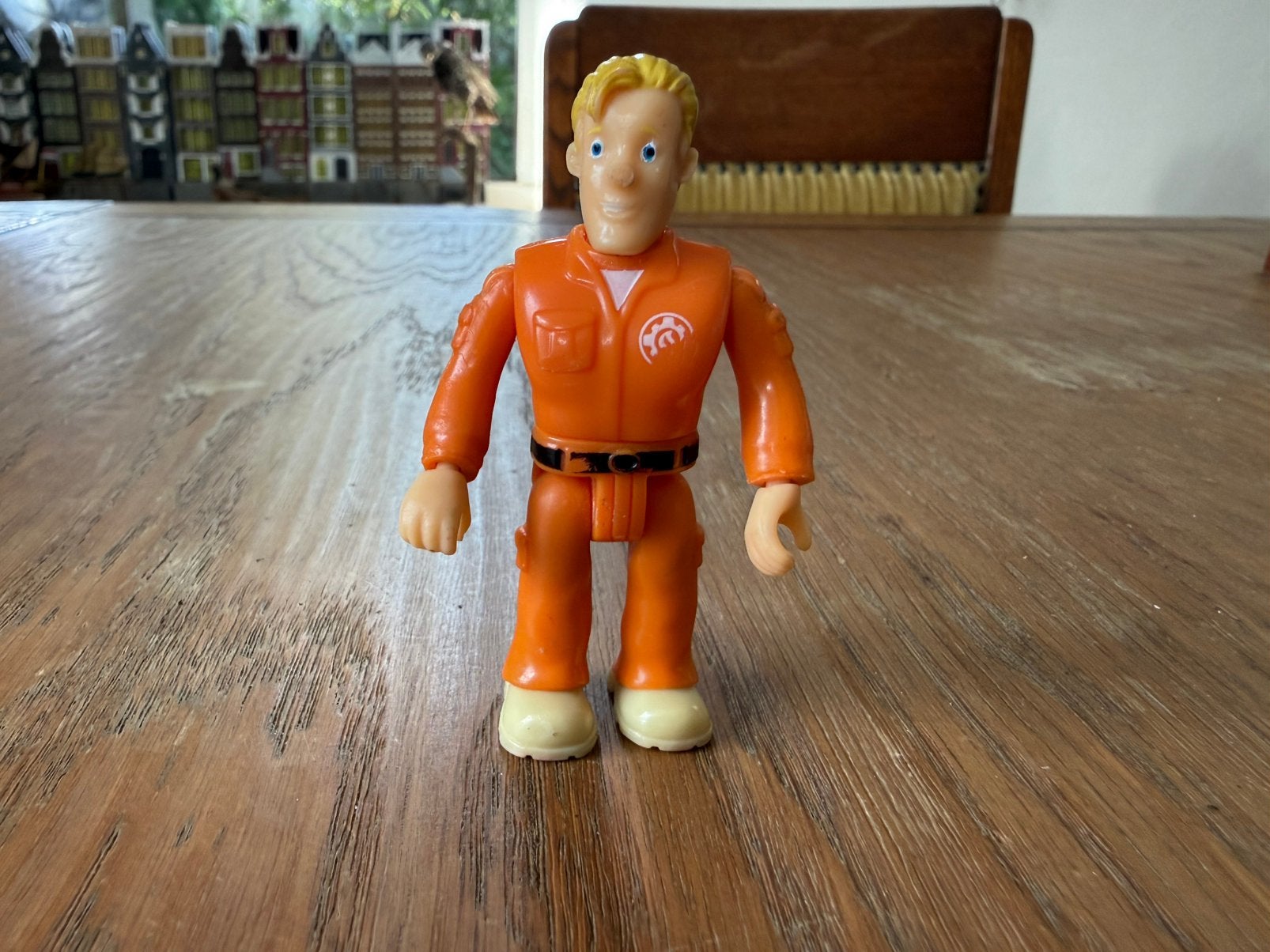 Tom Thomas Brandweerman Sam figuur, Verzamelen, Ophalen of Verzenden, Gebruikt