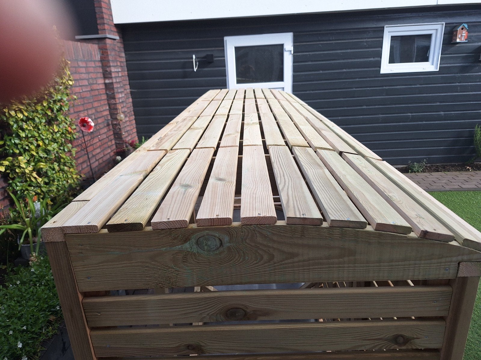 kliko ombouw, Ophalen of Verzenden, Nieuw, Hout, Containerberging