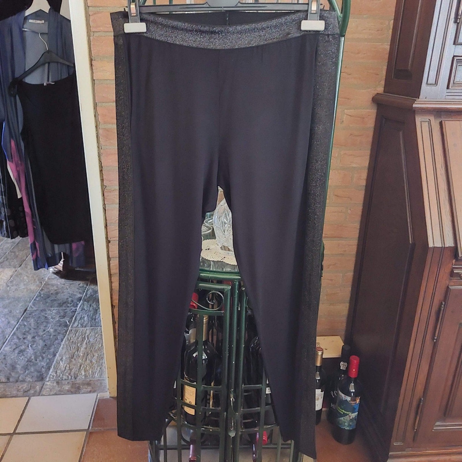 Legging van het merk Zizzi.  Maat M. (46/48), Zizzi, Verzenden, Zwart, Zo goed als nieuw