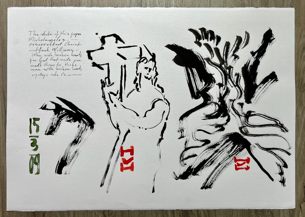 Zeefdruk Karl Hänsel, Antiek en Kunst, Kunst | Litho's en Zeefdrukken, Verzenden