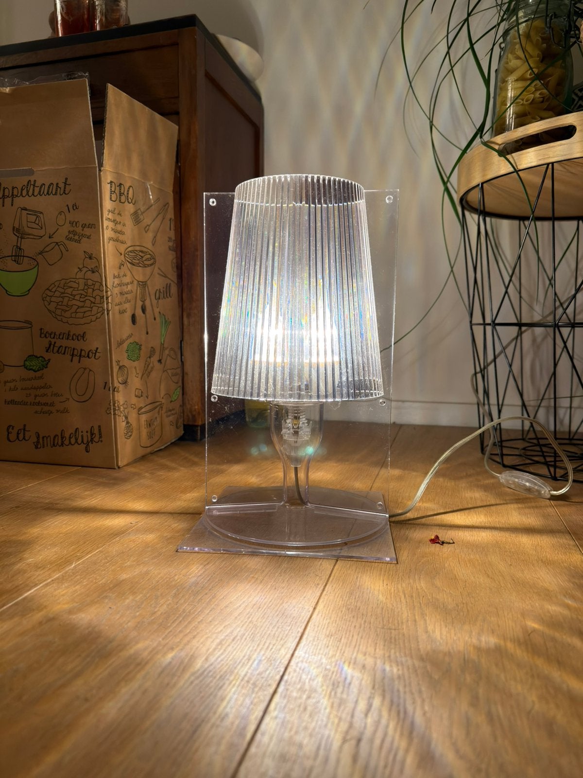 Originele Kartell TAKE tafellamp, Ophalen of Verzenden, Zo goed als nieuw, Overige typen