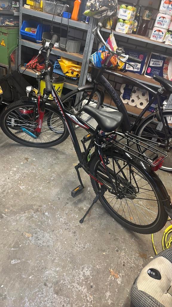 Cyclux Herenfiets basicsschool fiets - Zo goed als nieuw!, Versnellingen, Zo goed als nieuw, 53 tot 57 cm, Ophalen