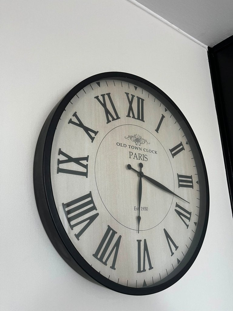 Klok, Ophalen, Analoog, Zo goed als nieuw, Wandklok