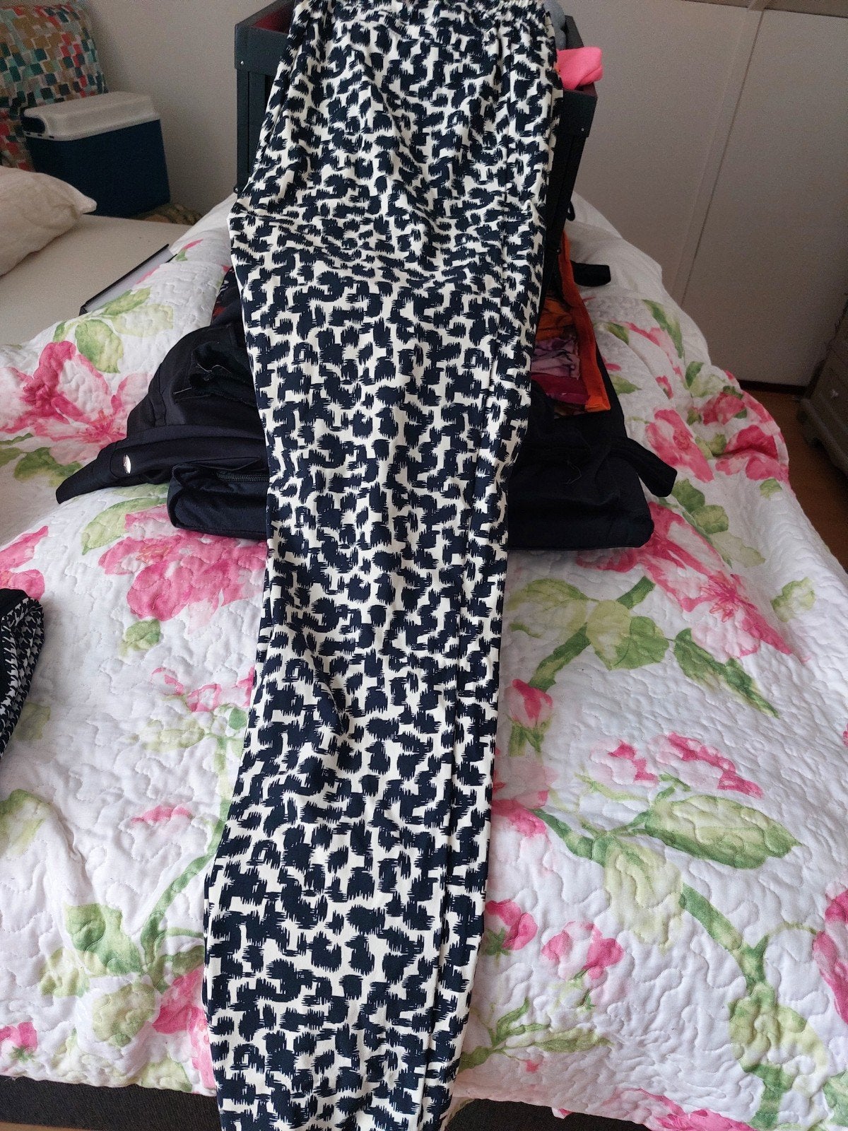 Geruite broek maat 40, Kleding | Dames, Maat 38/40 (M), Zwart, Ophalen of Verzenden, Zo goed als nieuw