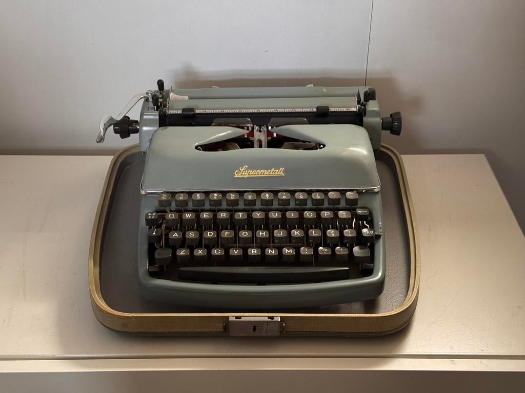 Supermetall Typemachine (bijzondere staat), Ophalen of Verzenden, Gebruikt
