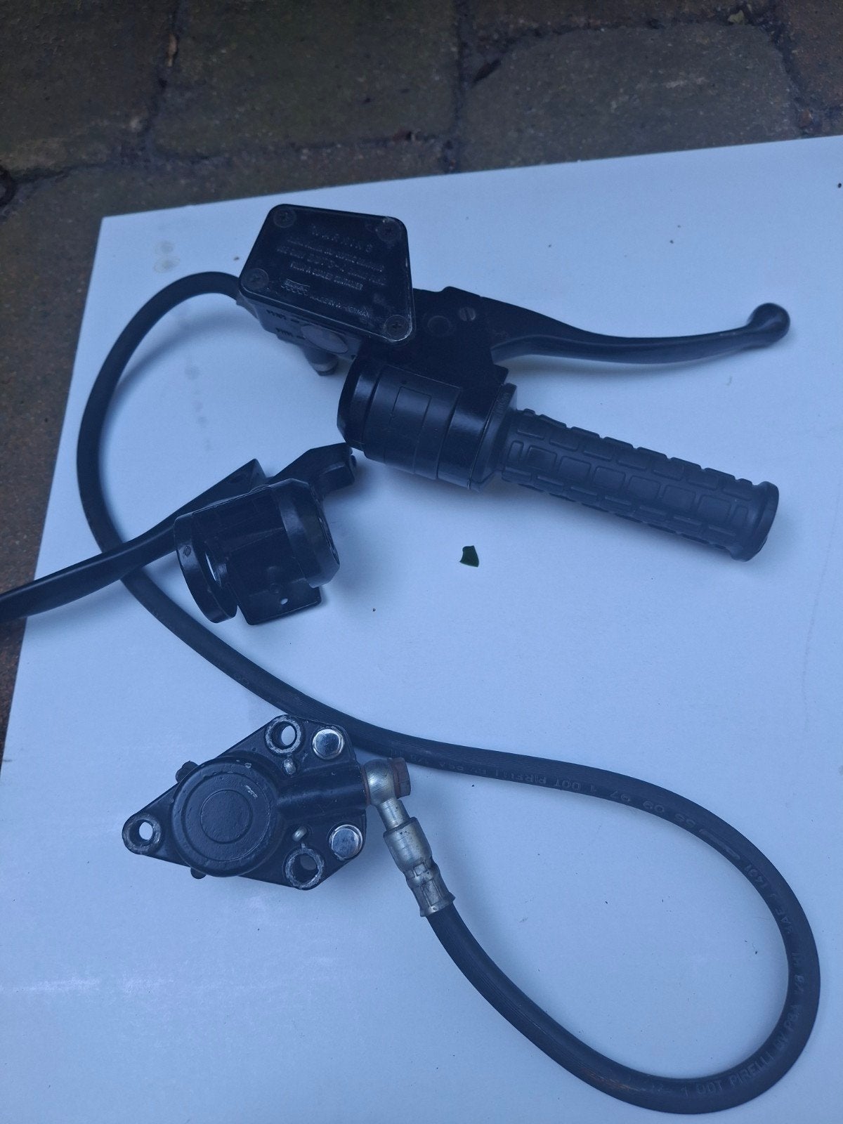 Magura handgreep setje met klauw leiding schijfrem zundapp, Ophalen, Gebruikt, Overige typen