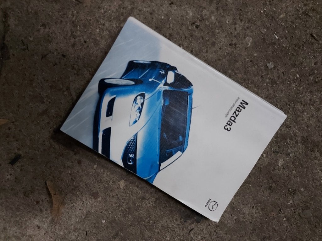 Instructie boekje Mazda 3 uit 2004, Ophalen of Verzenden