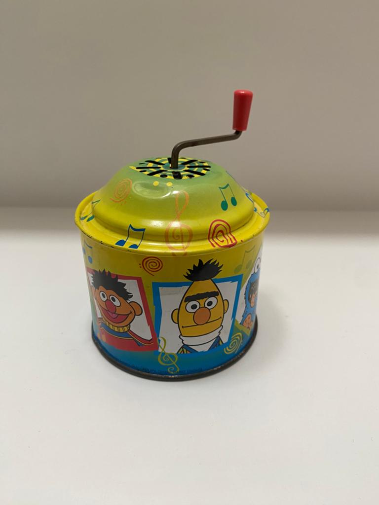 Muziekdoosje Ernie en Bert, Ophalen of Verzenden, Gebruikt, Jongen of Meisje