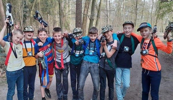 Kinderfeest lasergame huren vanaf €4,50 per persoon, Ophalen, Zo goed als nieuw, Overige