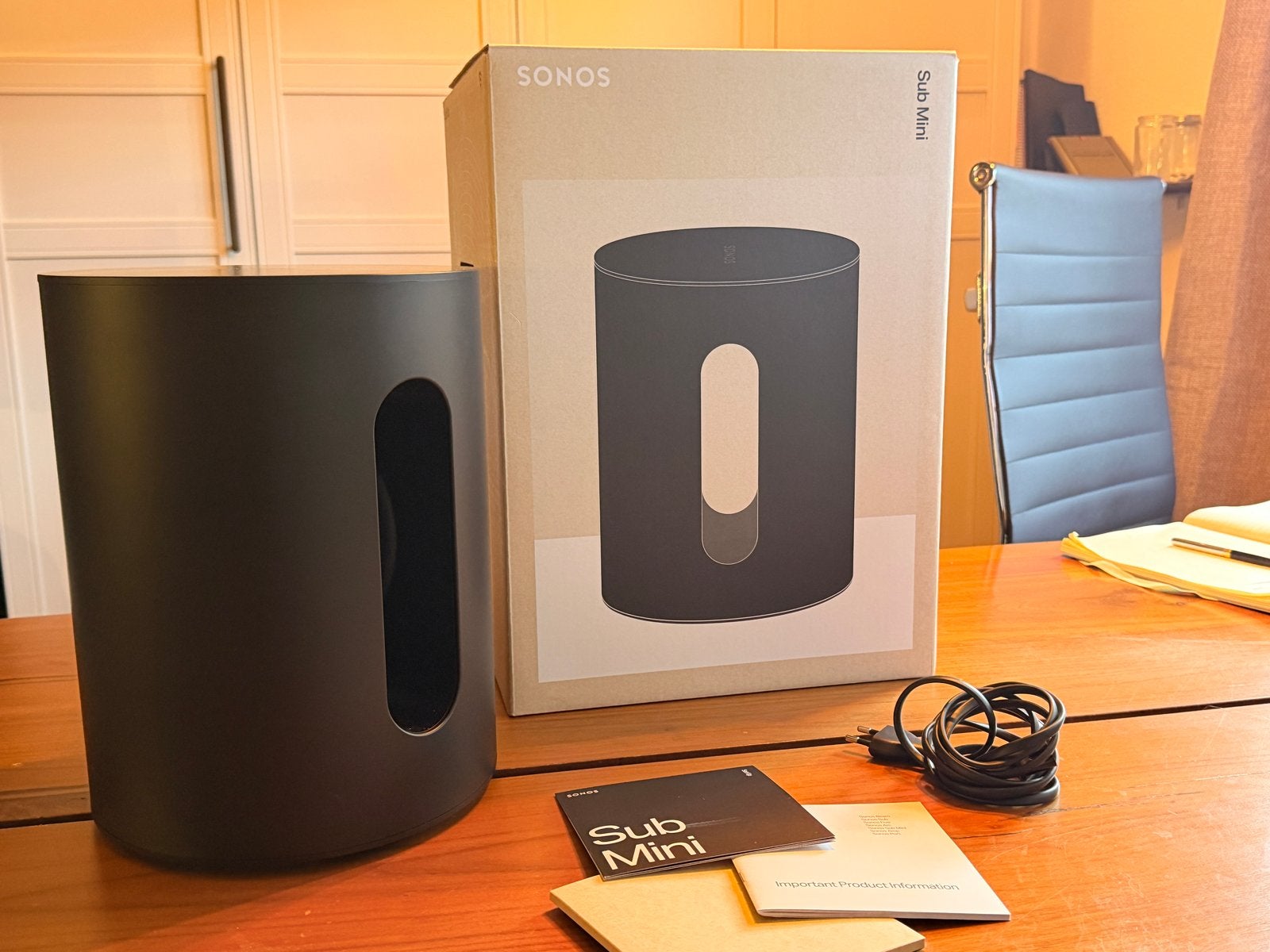 Sonos Sub Mini - Compacte Draadloze Subwoofer, Ophalen, Subwoofer, WiFi, Zo goed als nieuw