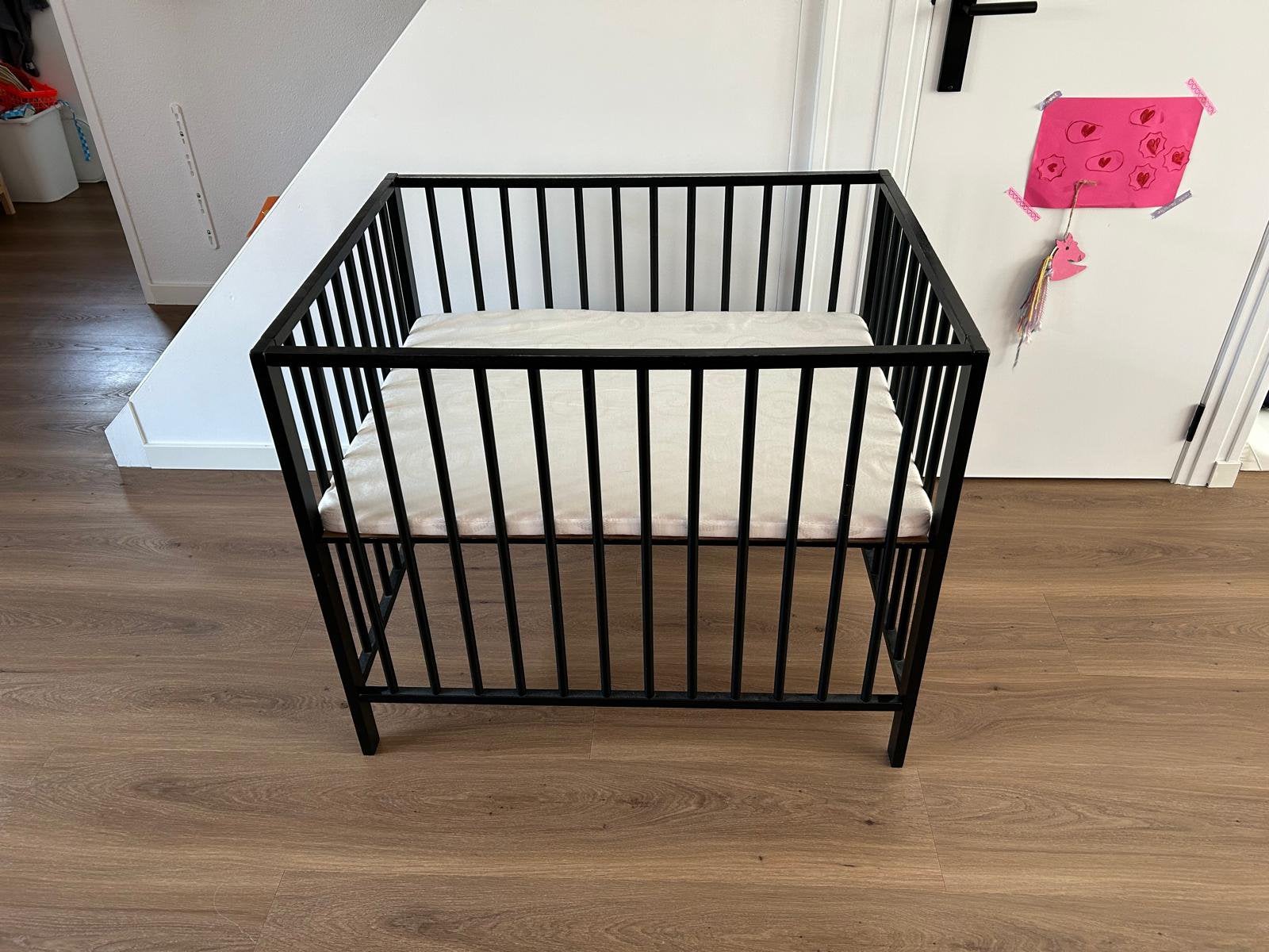 Box met boxmatras, Kinderen en Baby's, Ophalen, Gebruikt