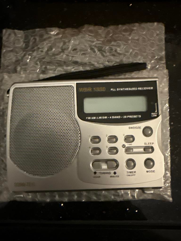 Tom-Tec WBR 1100 PLL Synthesized Receiver Radio, Audio, Tv en Foto, Radio's, Ophalen of Verzenden, Nieuw, Radio