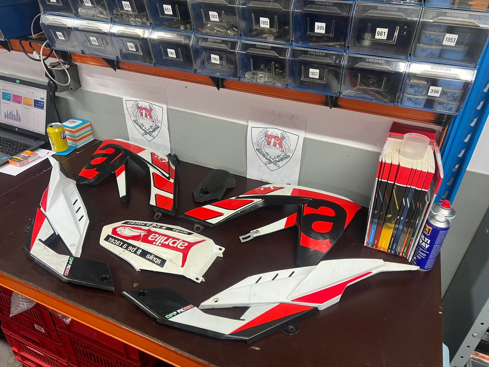 Aprilia sx/rx kappenset, Gebruikt, Kappenset, Ophalen of Verzenden, Tot 2018