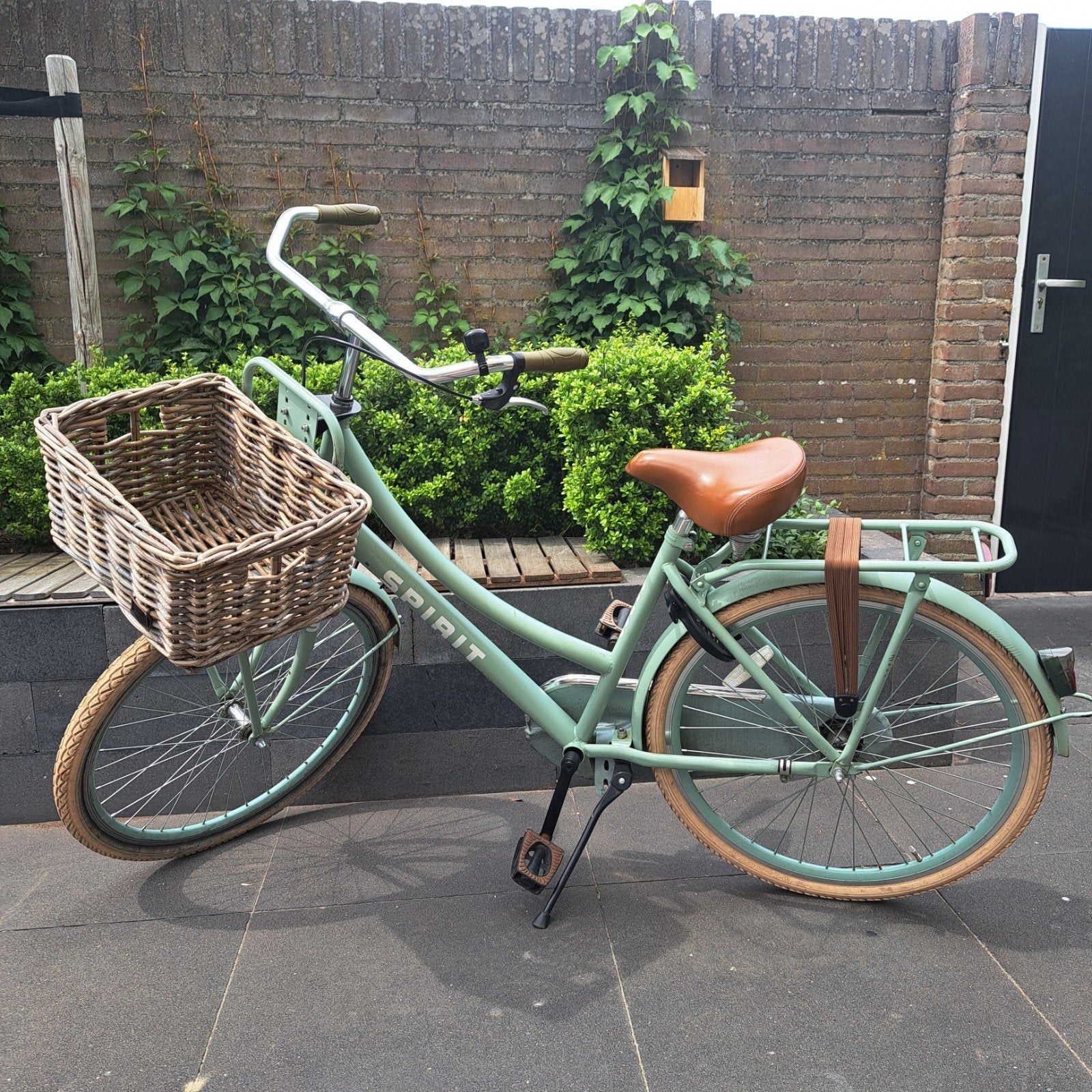 Spirit Cargo 26 inch fiets met mand, Terugtraprem, Gebruikt, Minder dan 47 cm, Ophalen