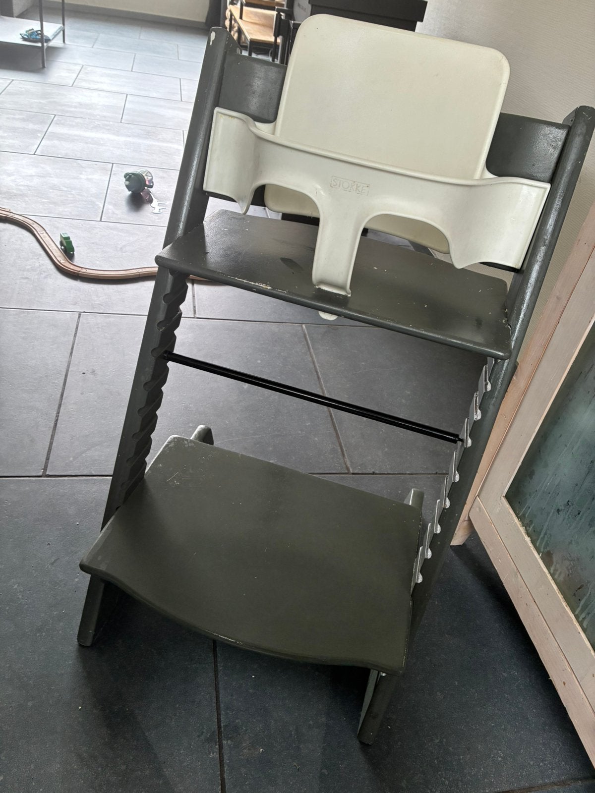 Stokke tripp trapp, Kinderen en Baby's, Kinderstoelen, Ophalen, Zo goed als nieuw, Meegroeistoel