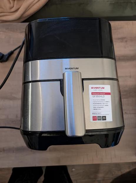 Inventum airfryer, Ophalen of Verzenden, Gebruikt, Airfryer, 750 t/m 999 gram