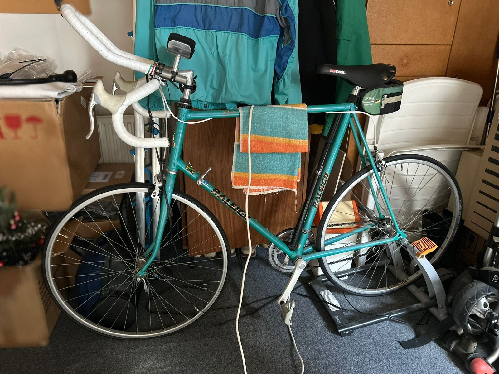 Vintage Raleigh Racefiets - Klassieke Stijl, 28 inch, Gebruikt, 53 tot 57 cm, Ophalen