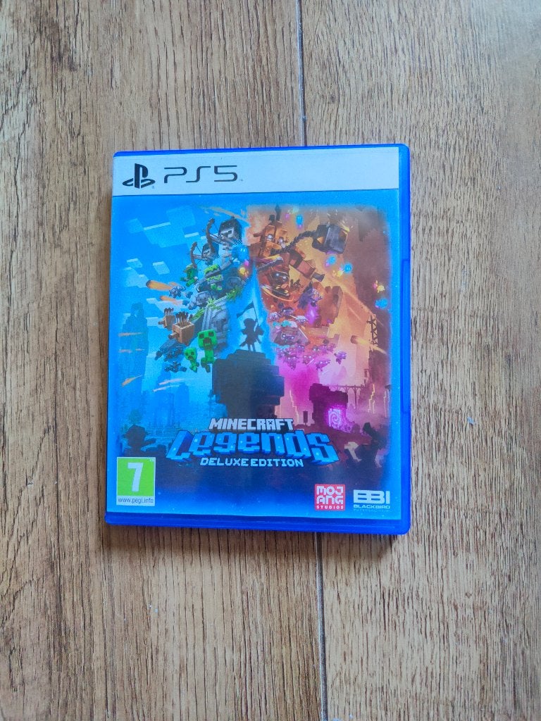 PS5 Spel - Minecraft Legends Deluxe Edition, Spelcomputers en Games, Ophalen of Verzenden, Zo goed als nieuw