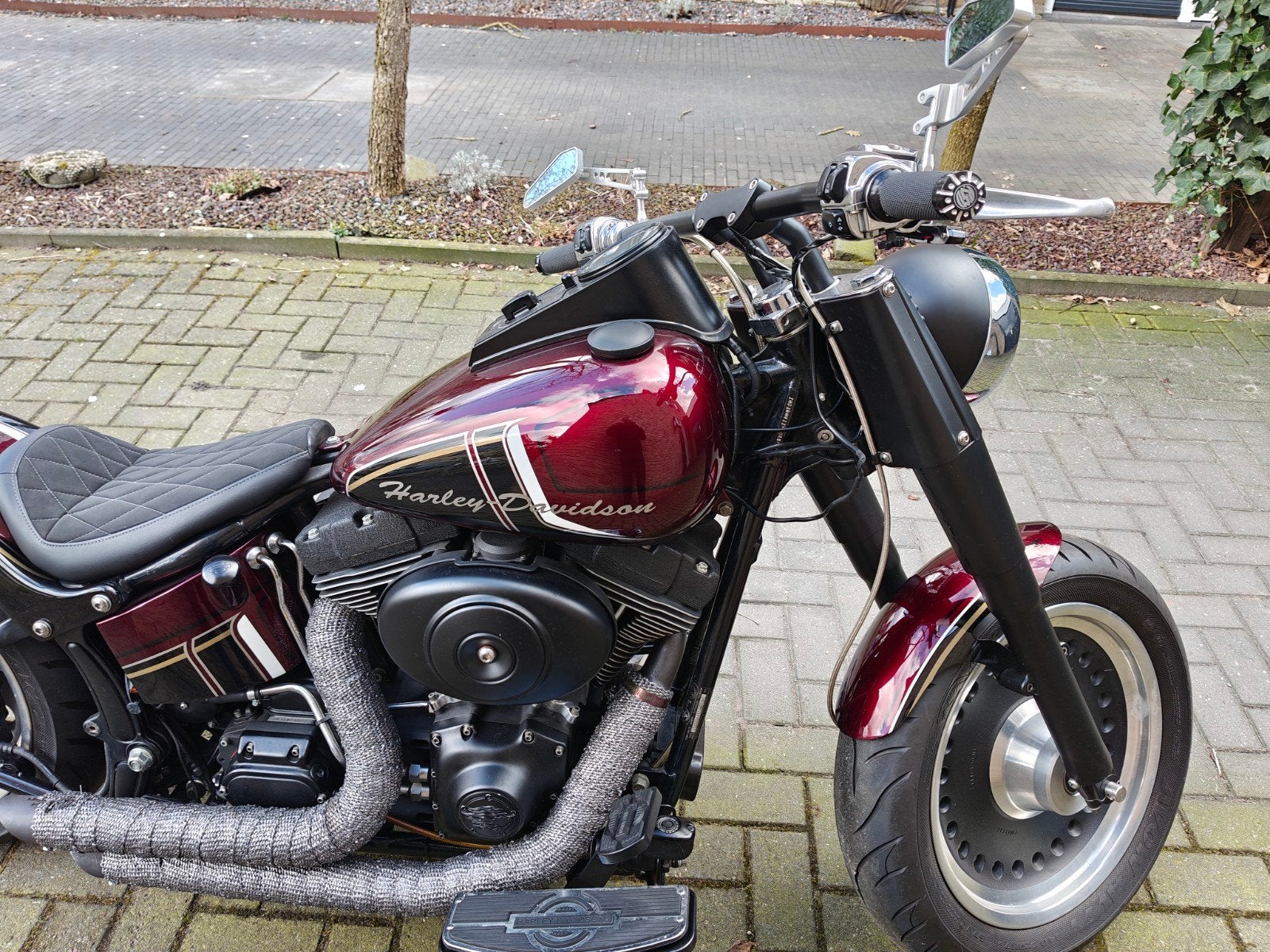 Unieke Harley Davidson Chopper - Custom Build, Motoren, 2 cilinders, Sportuitlaat, Gebruikt, Particulier