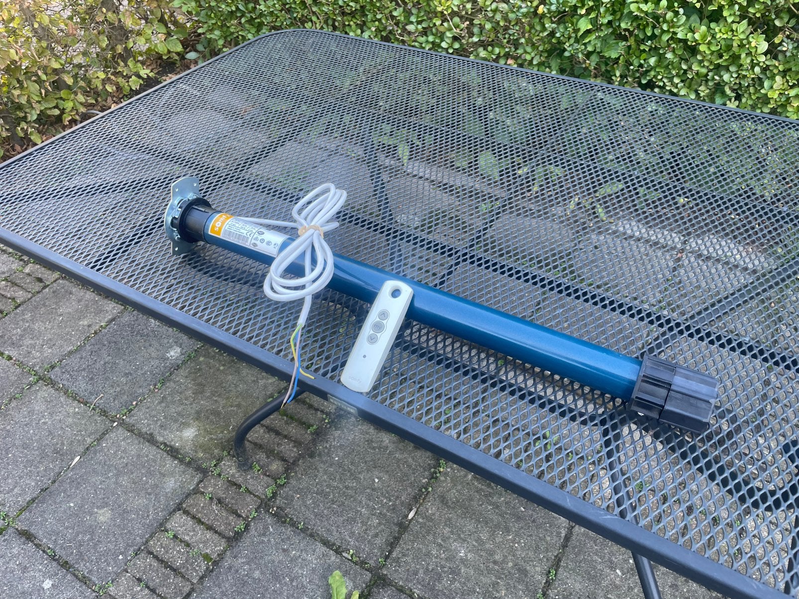 Rts somfy motor, Ophalen, Zo goed als nieuw, Wit, Minder dan 100 cm
